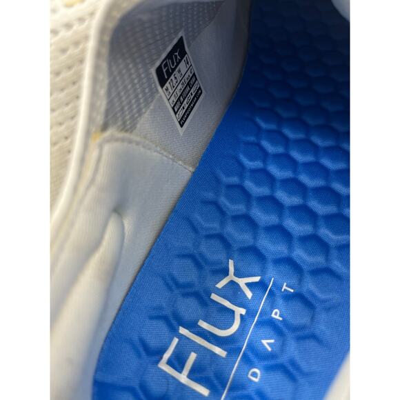 Flux Adapt Runner White Gum Running Athletic Barefoot Knit Shoes Sneakers - Picture 6 of 7